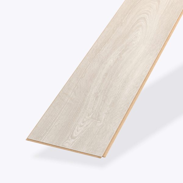 A single Colorado Oak plank is displayed against a plain, light background, highlighting its realistic wood grain texture and beveled edges.