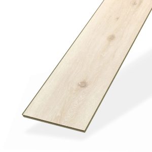A single Cumulus Oak plank in light wood color with a natural grain pattern and visible knots, displayed on a white background.