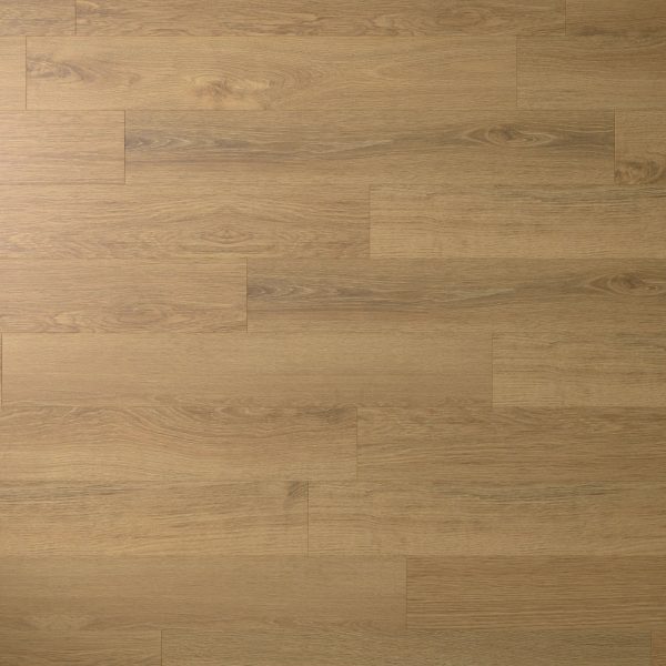 A flat view of Willcox light brown wooden floorboards with a natural grain pattern, neatly arranged in a staggered formation for a clean, uniform look.