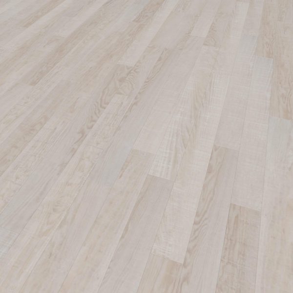 Oyster Bay features wide planks in a light wood tone, arranged in a staggered pattern with subtle wood grain and a smooth, clean finish.
