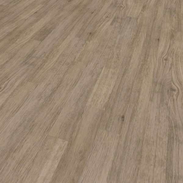 Silverton light brown wood laminate flooring with a natural grain pattern and smooth matte finish, shown from a low angle. The surface displays subtle variations in color and texture, covering the entire image.