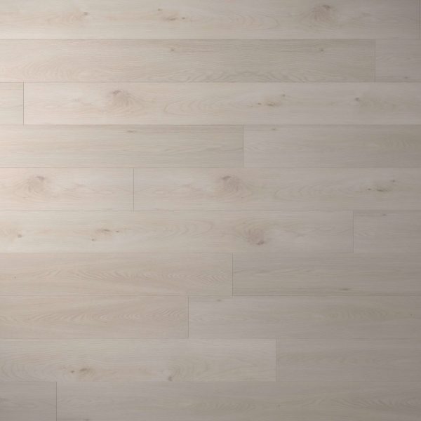 Cable Bay features light-colored wood flooring with subtle grain patterns and gentle tonal variations. The planks are arranged horizontally, delivering a clean and modern look.