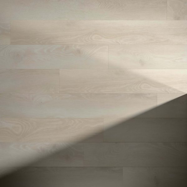 Narooma* features light wood floorboards with a subtle grain pattern. A diagonal shadow in the bottom right corner adds contrast between illuminated and shaded areas.