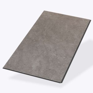 The Cambridge tile is a single rectangular grey piece featuring a smooth, matte stone-like texture, displayed against a plain white background.