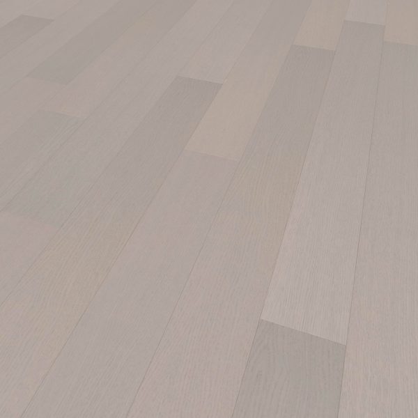 Toro Oak R&Q features long, wide planks in a light-colored wood with subtle grain and a smooth, matte finish, arranged parallel to each other for a clean, modern look.