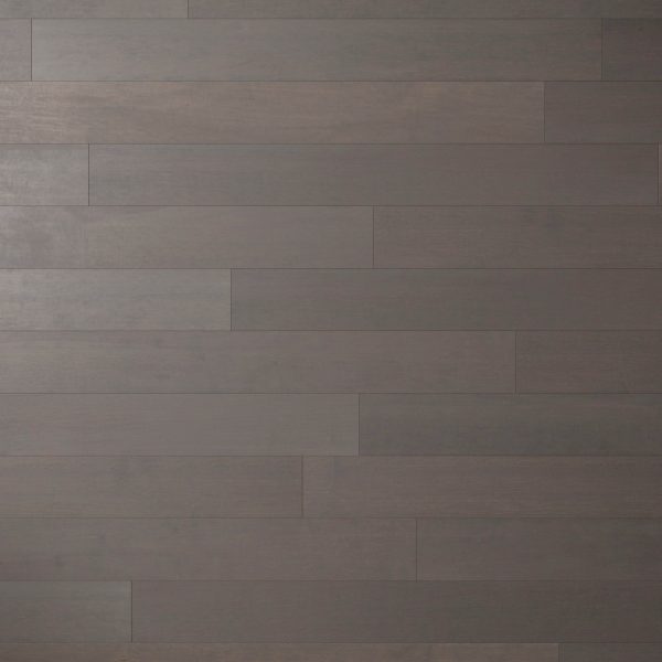 Maple Latte* features a dark brown wooden floor with horizontal planks of varying lengths, showcasing a smooth finish and subtle natural wood grain patterns.