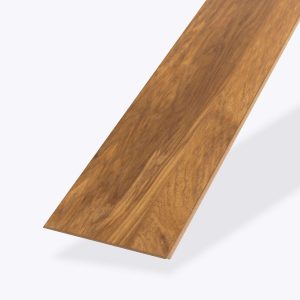 A single Marmot* rectangular laminate plank with a warm brown wood-textured finish, displayed on a plain light background.