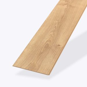 A Cavell light oak wood flooring plank with a natural grain pattern is displayed on a plain white background.