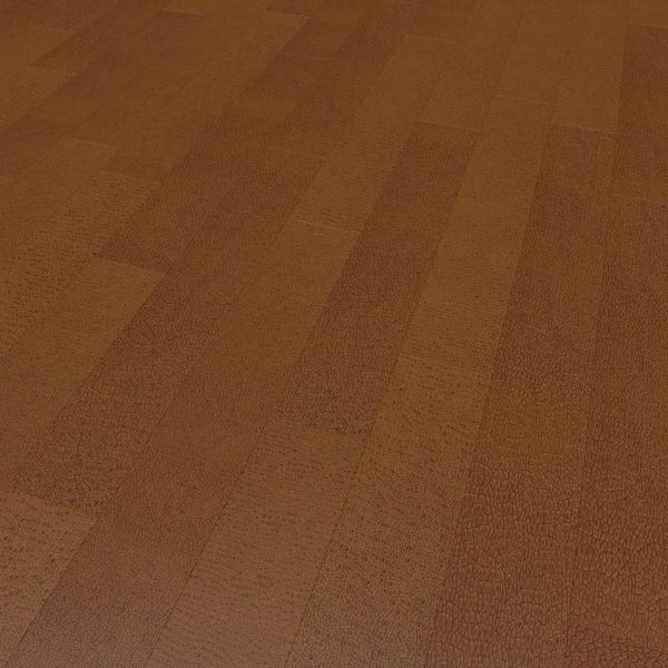 Close-up view of Catania wooden flooring, featuring rectangular planks in a reddish-brown hue. The staggered pattern showcases visible wood grain and subtle texture for an elegant finish.