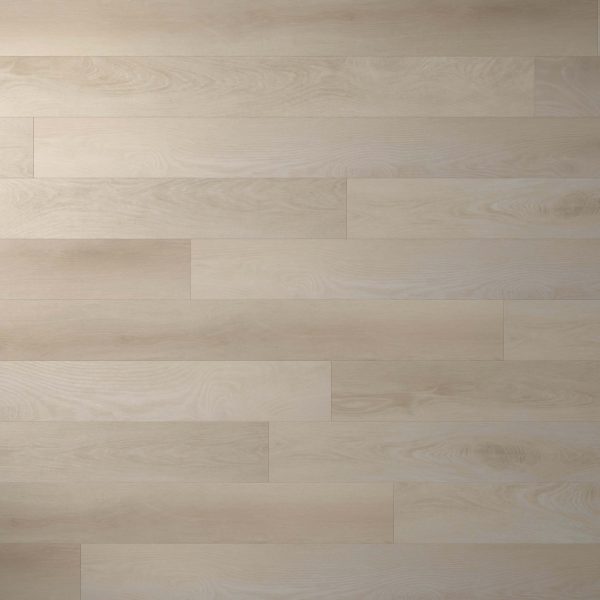 The Williams* floor features light-colored wood with wide planks in a staggered layout, highlighting subtle grain and natural texture across the surface.