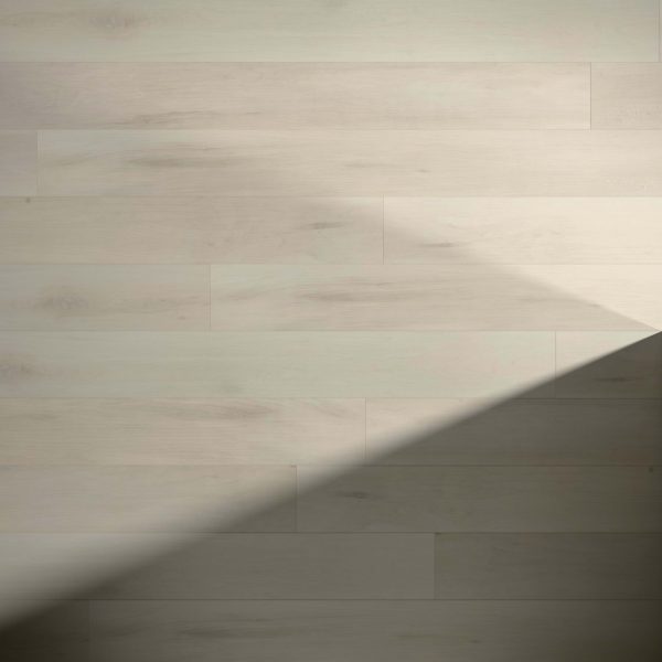 Martina features a light wooden floor with horizontal planks, partly covered by a diagonal shadow from the lower right corner, highlighting the contrast between illuminated and shaded areas.