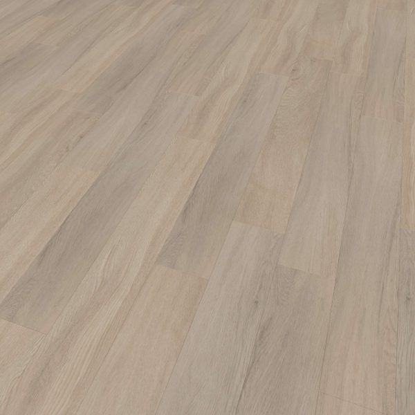 Brodeur features light-colored wooden flooring with a natural, textured grain and subtle tonal variations. The smoothly finished planks are arranged in a clean, modern parallel pattern for an elegant look.