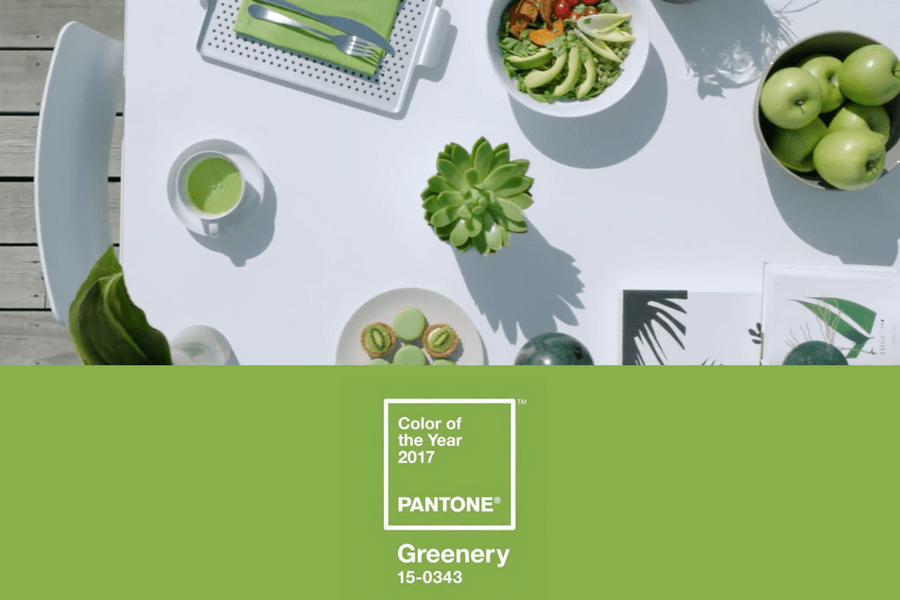 Greenery: Colour of the Year 2017