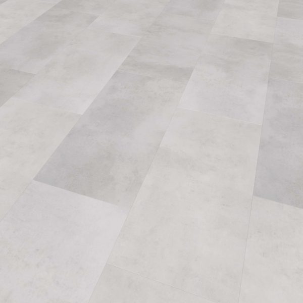 Sicily* light gray rectangular tiles are arranged in a staggered pattern, offering a smooth, clean modern floor. Subtle shade variations add visual interest for a stylish look.