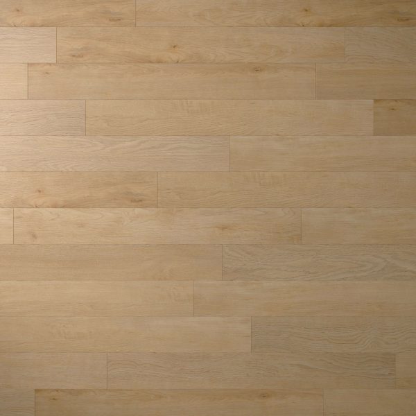 Deck Oak features a light-colored wooden floor with horizontal planks, showcasing natural wood grain patterns and subtle knots across the surface.