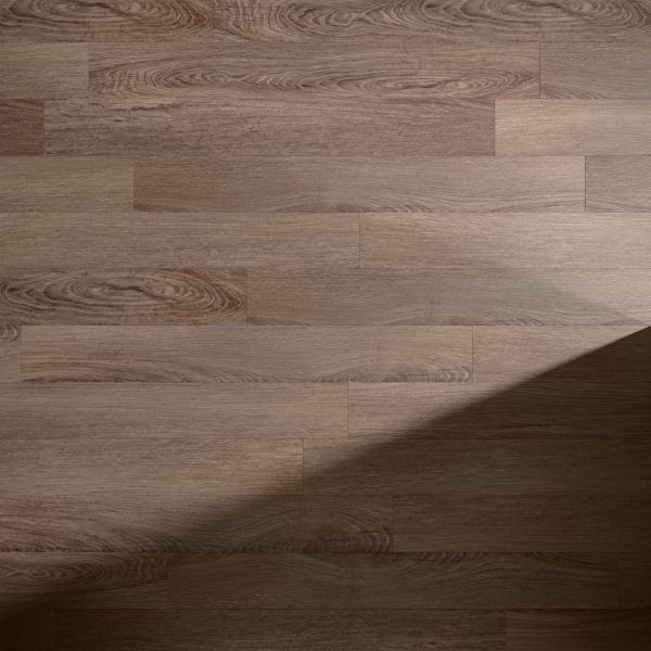 Lido Oak* features light brown wooden flooring with horizontal planks, subtle grain patterns, and a diagonal shadow across the lower right corner.