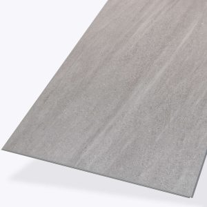 The Tidal Grey* is a rectangular tile in gray with a subtle textured pattern, displayed at an angle against a plain light background.