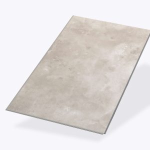 A single Modena* tile with a smooth, light gray stone-like texture and subtle color variations, shown on a plain white background.