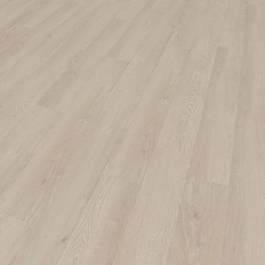 Cassis Oak features light-colored wooden planks with a subtle grain pattern, arranged horizontally. The clean, smooth surface provides a modern, minimalist appearance.