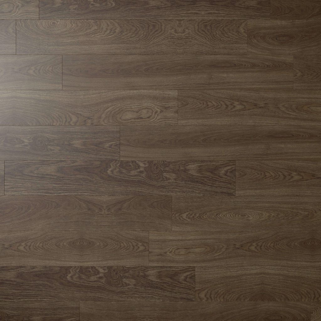 A close-up view of Alexandria Oak floorboards showcases their smooth, well-finished surface with visible natural grain patterns, arranged in a staggered horizontal layout.