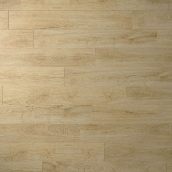 Sedona Oak* features a light-colored wood floor with a smooth surface, visible natural grain patterns, and closely fitted horizontal planks.